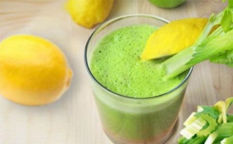 Lemon & celery juice