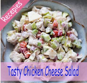 Chicken cheese Salad