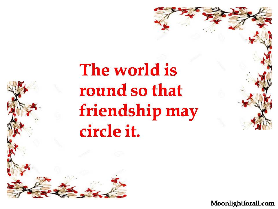 English Quote About Friend