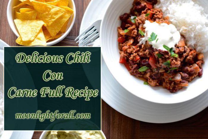 Delicious Chili Con Carne 