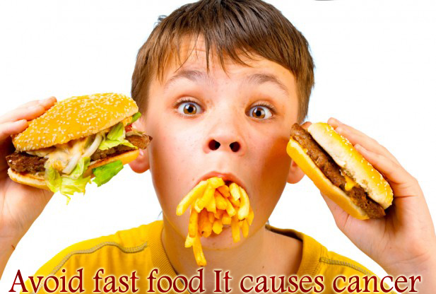 Fast Food And Burger Can Cause Cancer Be Careful