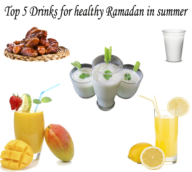 Top 5 drinks of Ramadan in summer