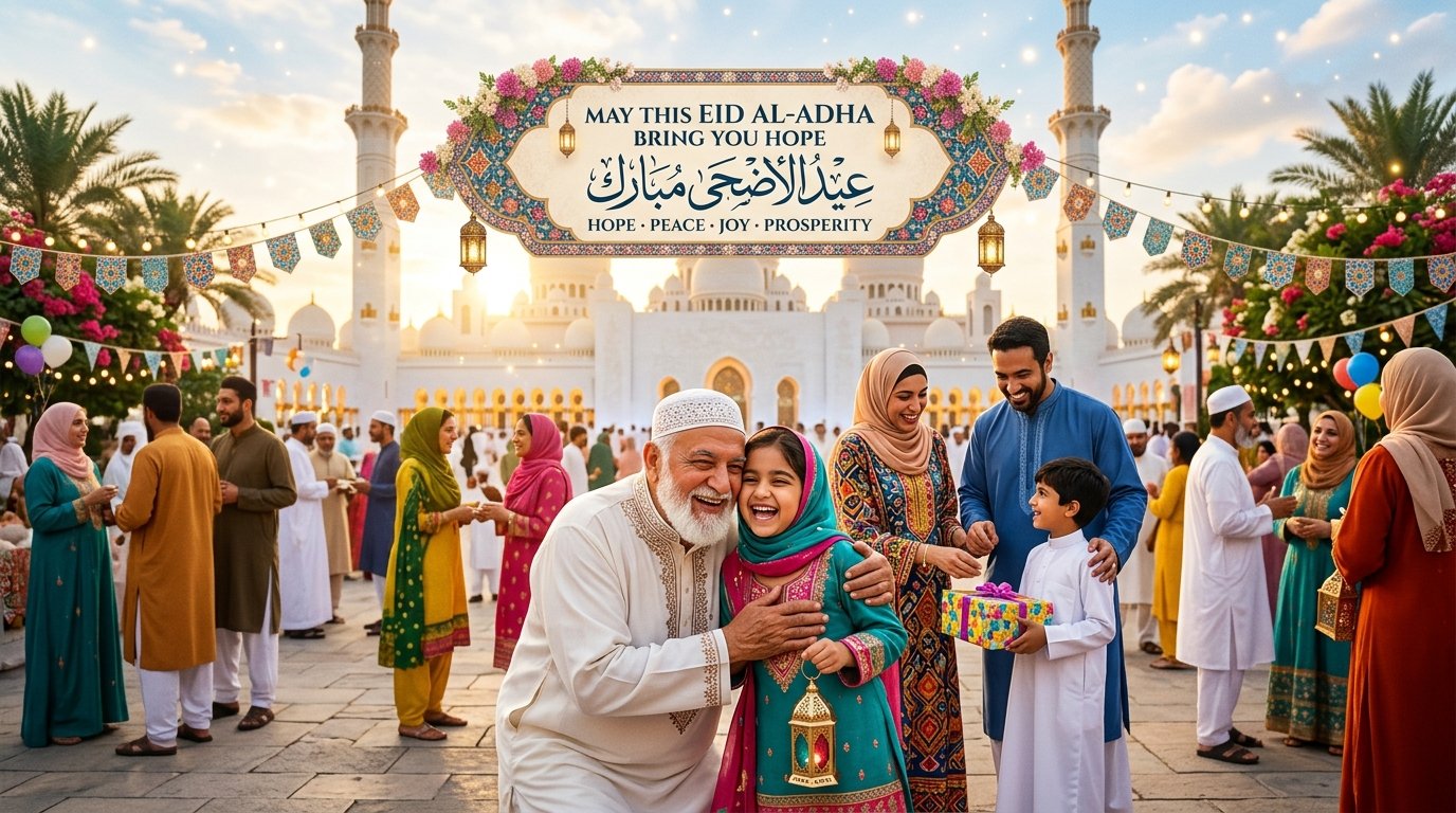 Eid Al Adha Mubarak wishes 2026