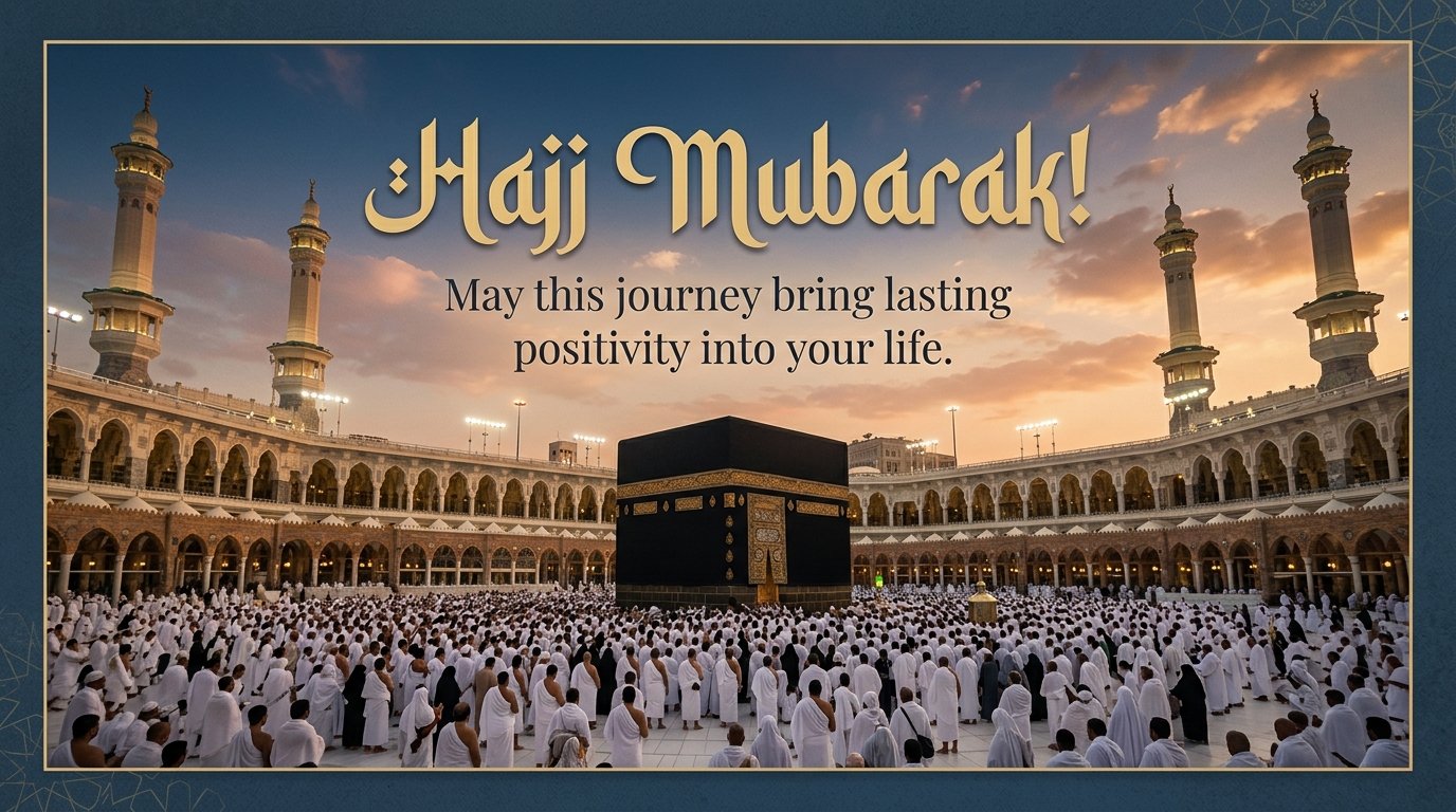 Hajj Mubarak Wishes 2026