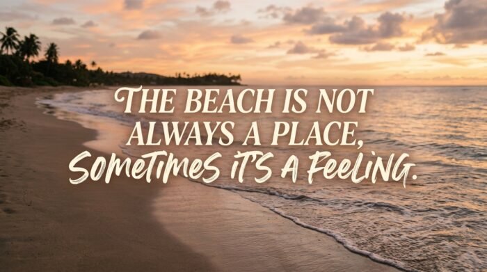 Beautiful beach quote images