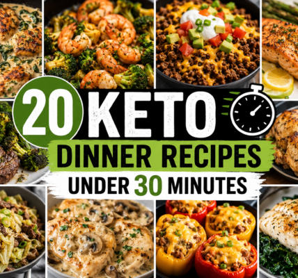 20 Keto Dinner Recipes Under 30 Minutes