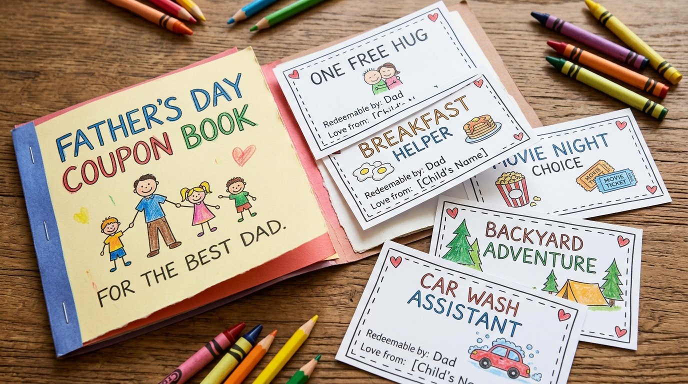 Father's Day Coupon Book