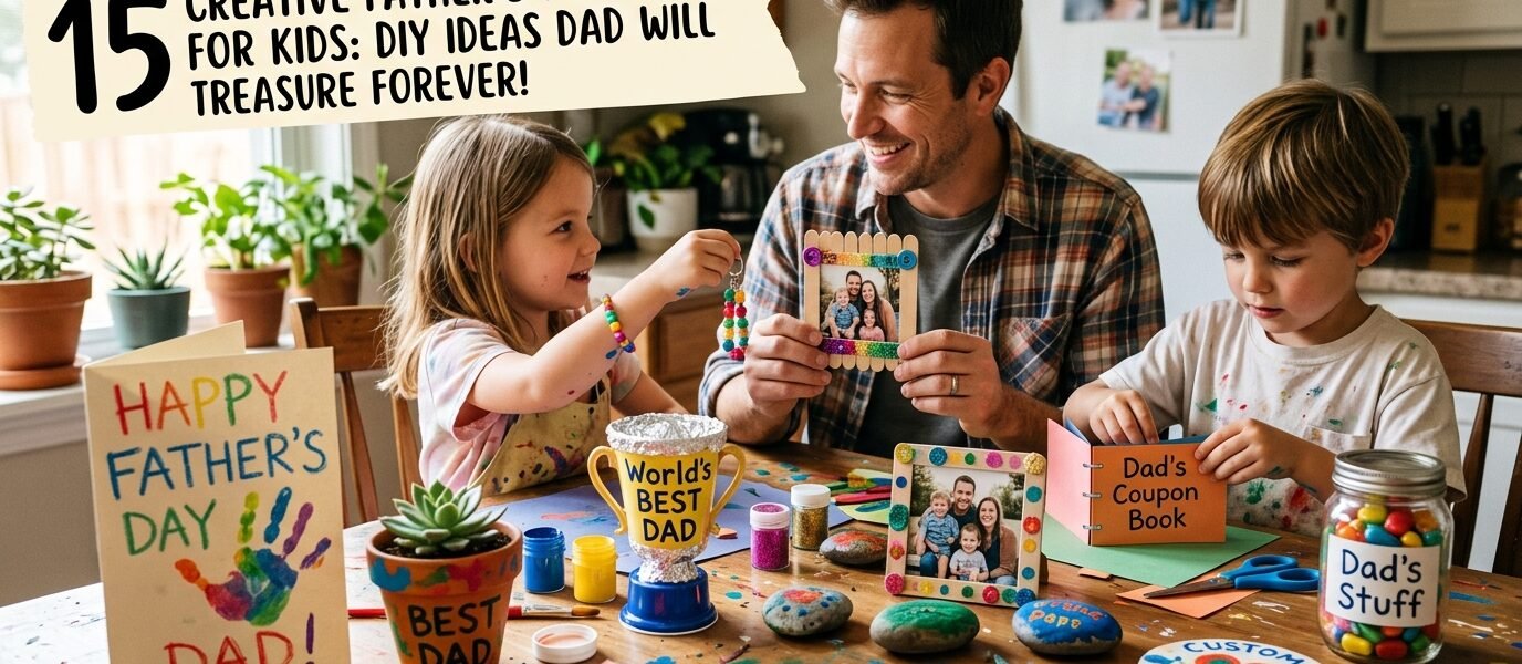Father's Day Crafts for Kids: 15 Creative DIY Ideas Dad Will Treasure Forever