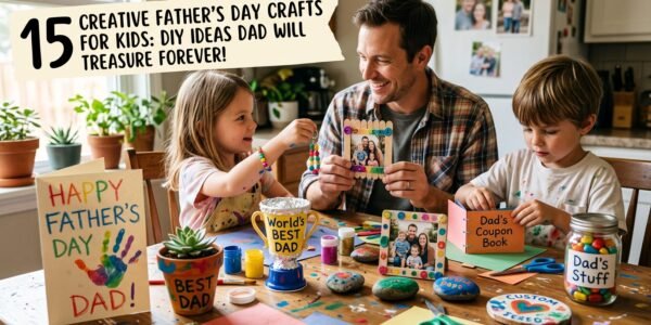 Father's Day Crafts for Kids: 15 Creative DIY Ideas Dad Will Treasure Forever