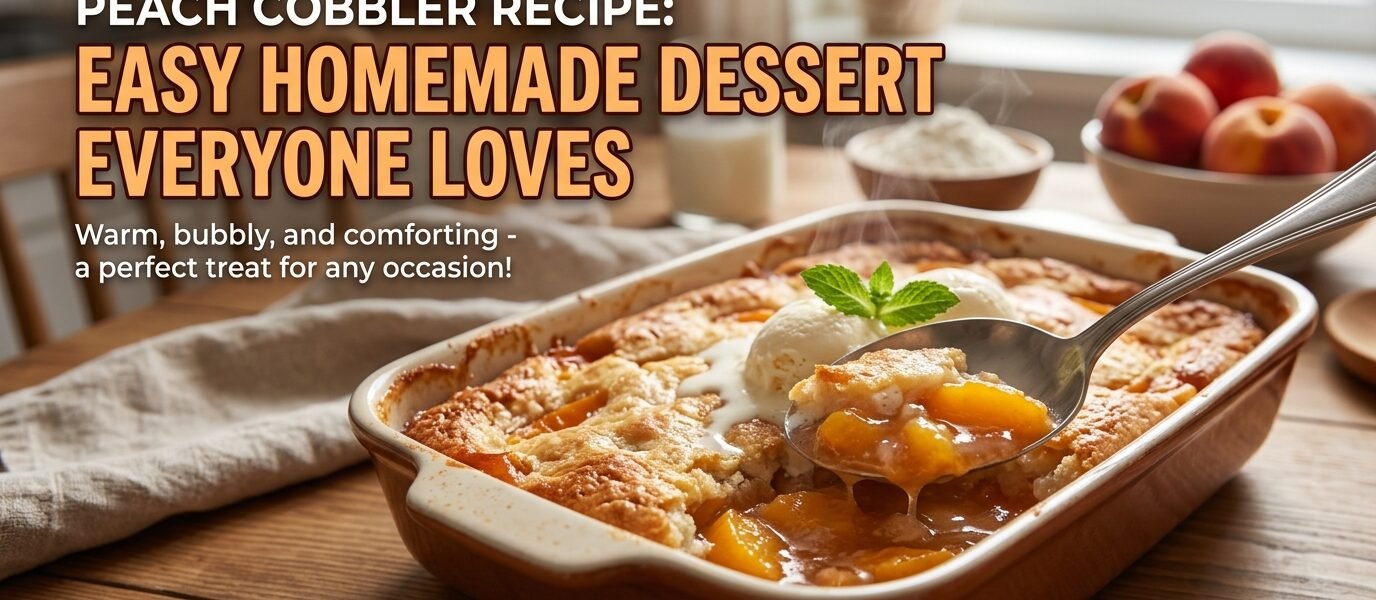 Peach Cobbler Recipe
