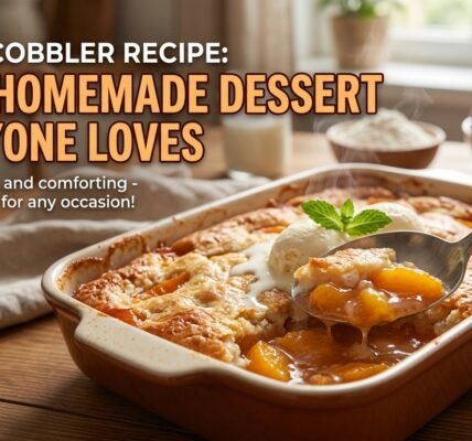 Peach Cobbler Recipe